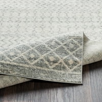 Уметнички ткајачи Елазиз Геометриска област килим, надвор од бела боја, 12 '18' '