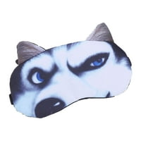 Униз 3Д Симпатична Животинска Маска За Очи Смешна Прилагодлива Мека Окулар За Спиење Со Врзани Очи