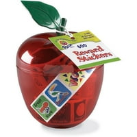 Пакон, ПАК51480, Пластични Налепници За Награда За Јаболка, Пакување, Црвено